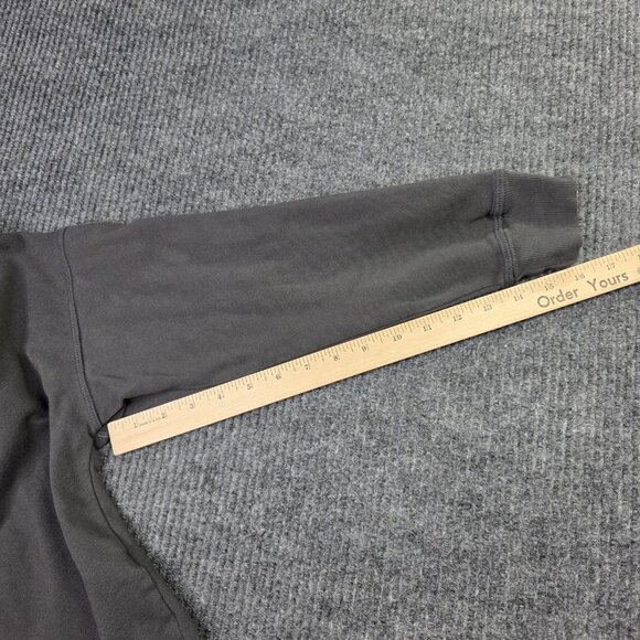 Altar'd State Hoodie Women XL Gray Cropped Here Comes The Sun Retro Pullover USA - Picture 8 of 10